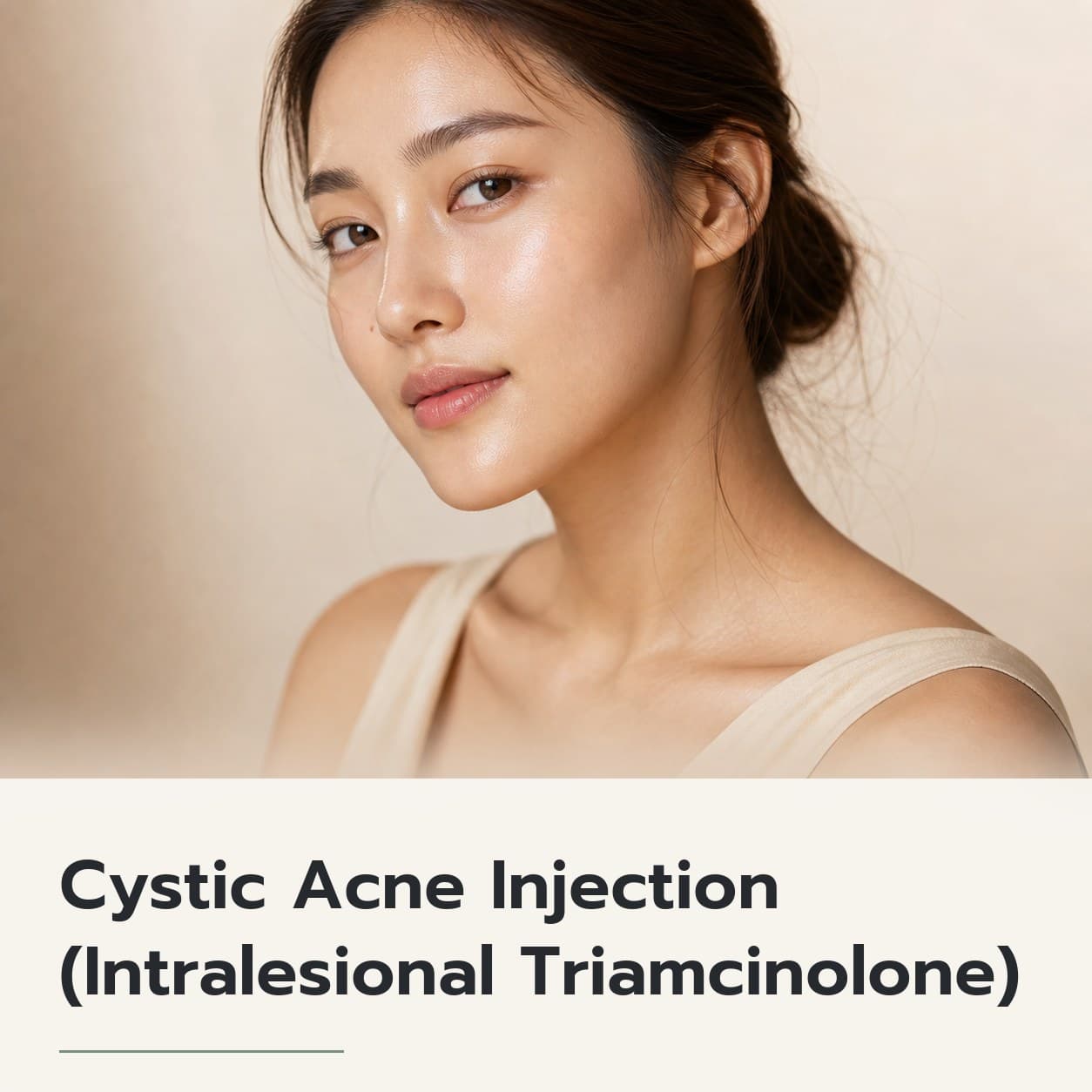 Cystic Acne Injection (Intralesional Triamcinolone)