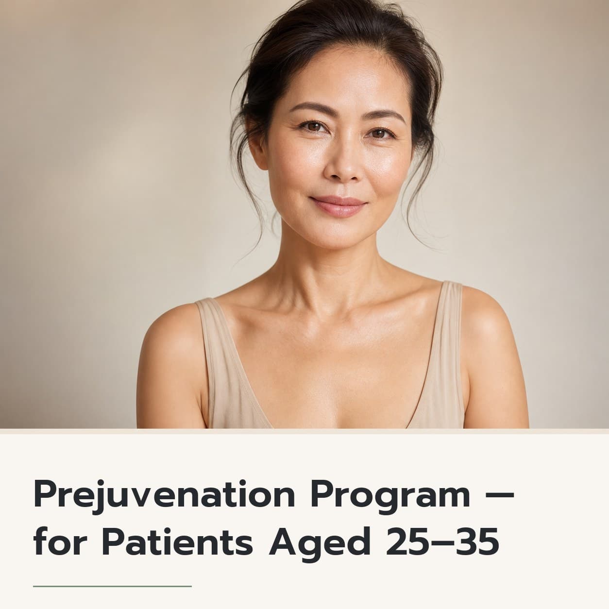 Prejuvenation Program — for Patients Aged 25–35