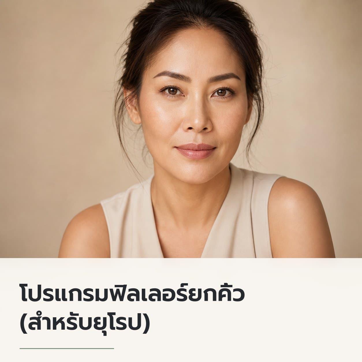โปรแกรมฟิลเลอร์ยกคิ้ว (สำหรับยุโรป)