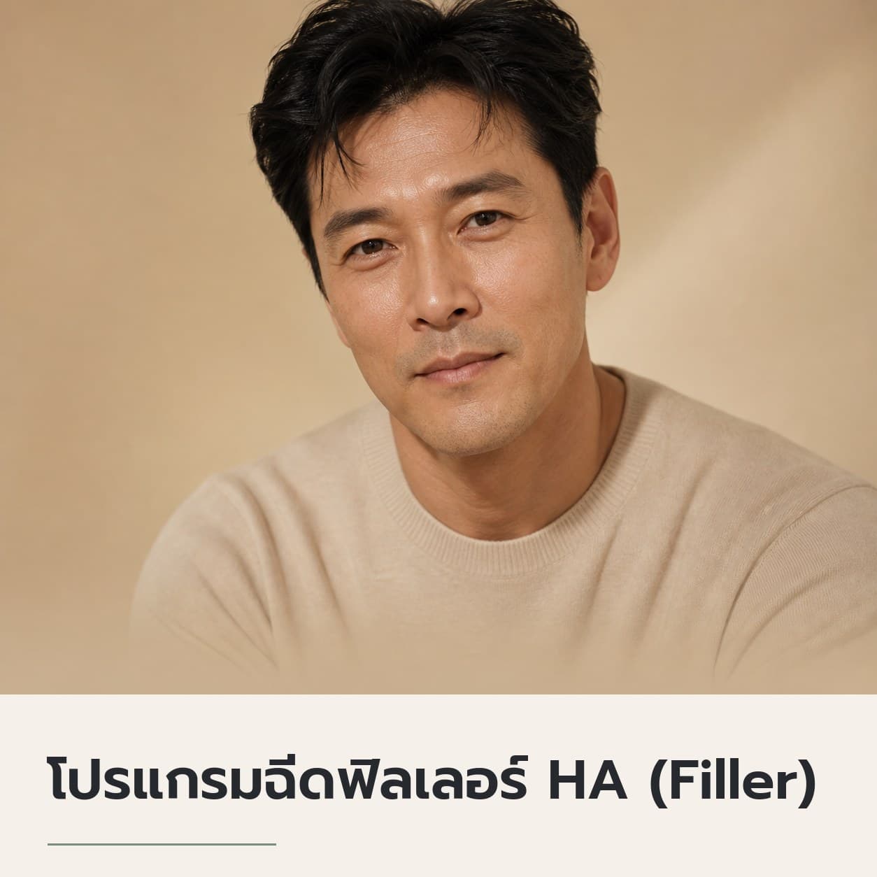 โปรแกรมฉีดฟิลเลอร์ HA (Filler)