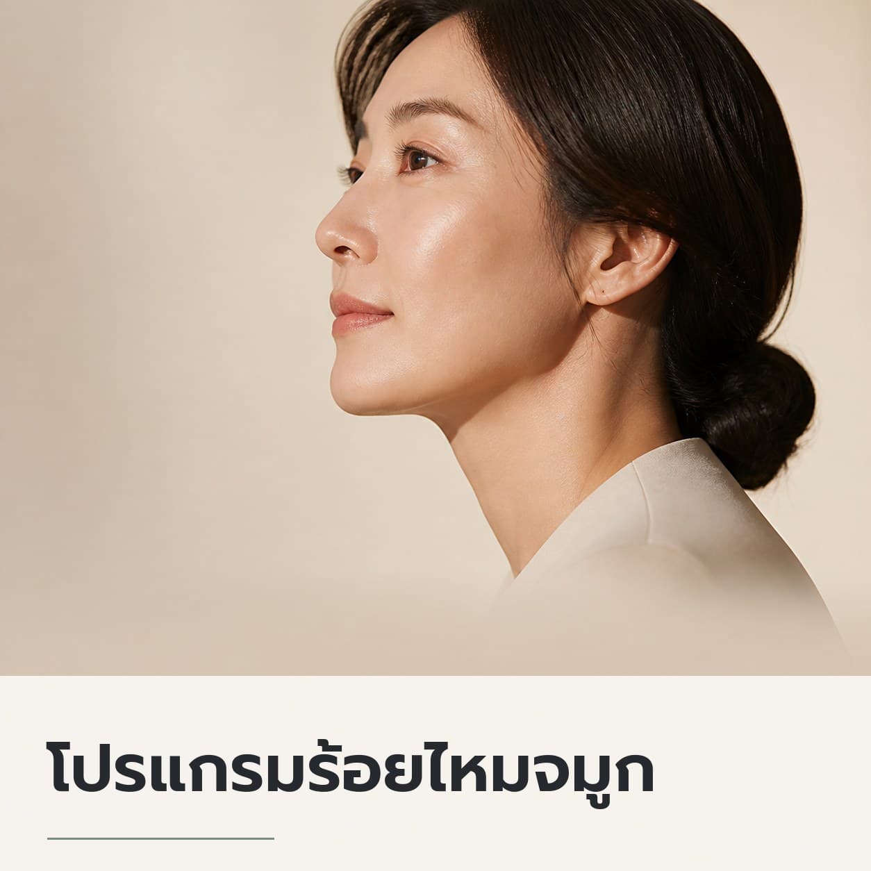 โปรแกรมร้อยไหมจมูก