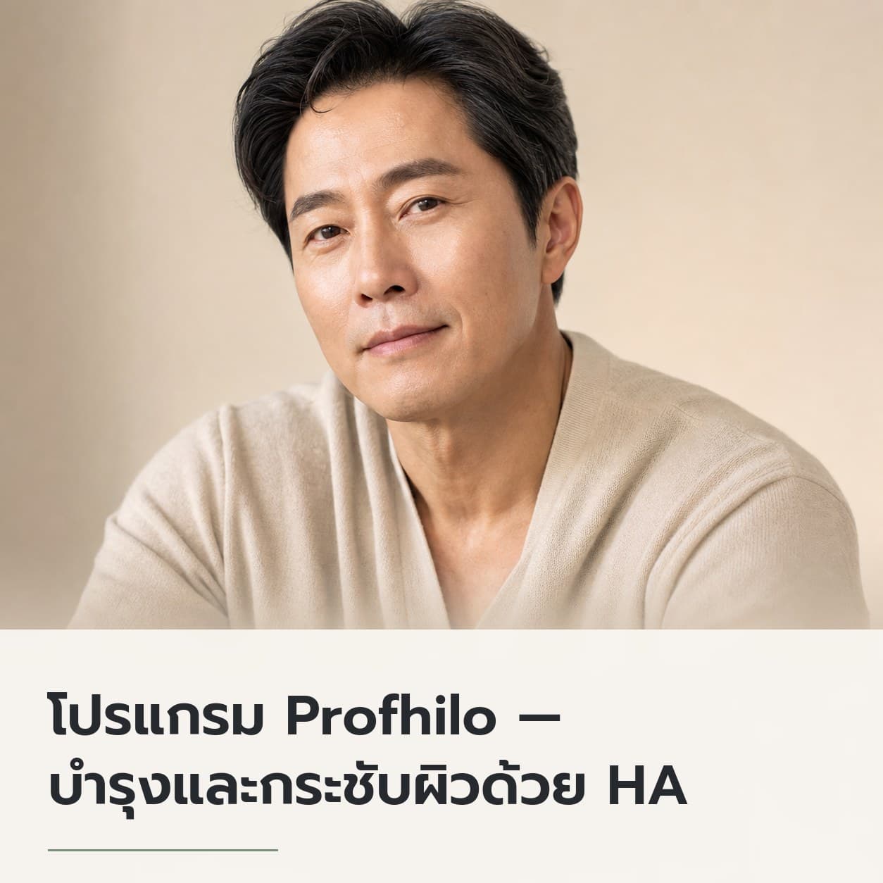 โปรแกรม Profhilo — บำรุงและกระชับผิวด้วย HA