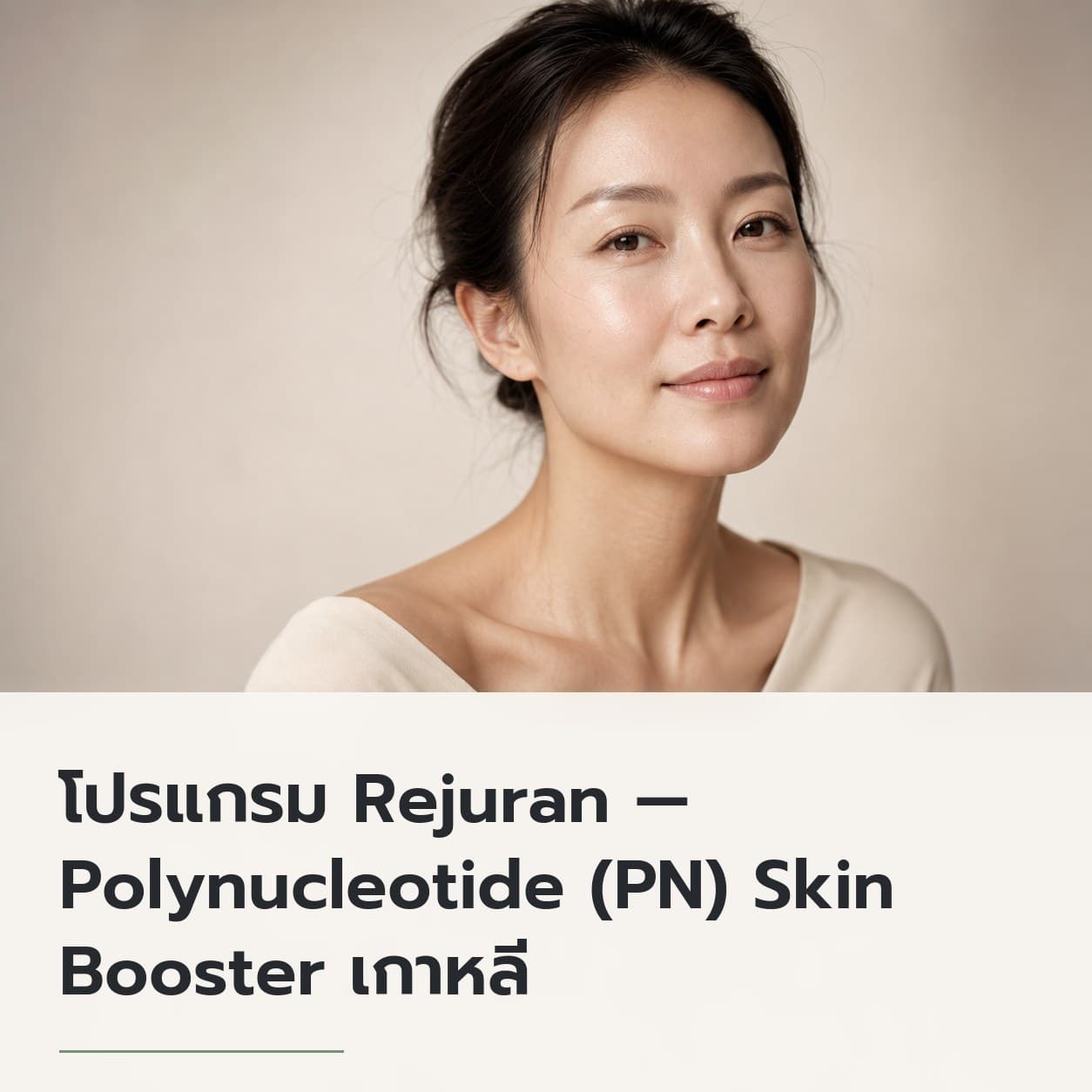 โปรแกรม Rejuran — Polynucleotide (PN) Skin Booster เกาหลี
