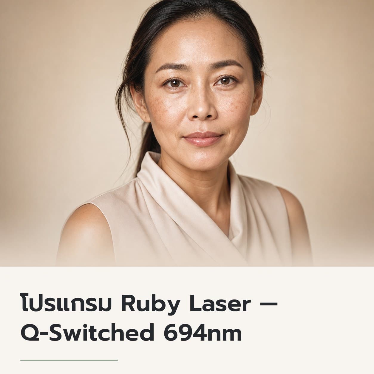 โปรแกรม Ruby Laser — Q-Switched 694nm